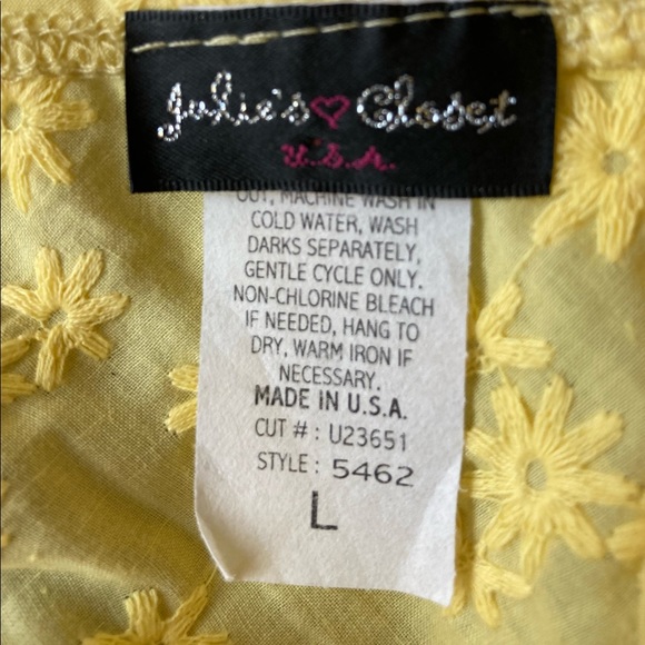 Yellow Top - Picture 3 of 3